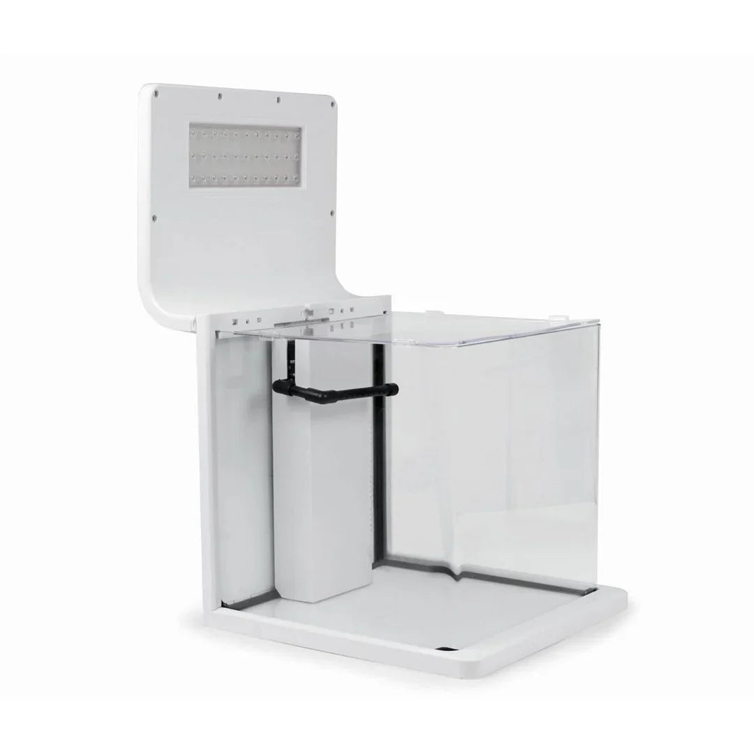 SR AQUARISTIK DECO TANK 15 WHITE FINISH 4 GAL 15L